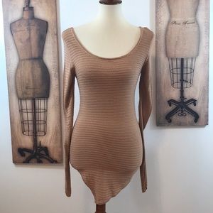 Express Tan Long Sleeve